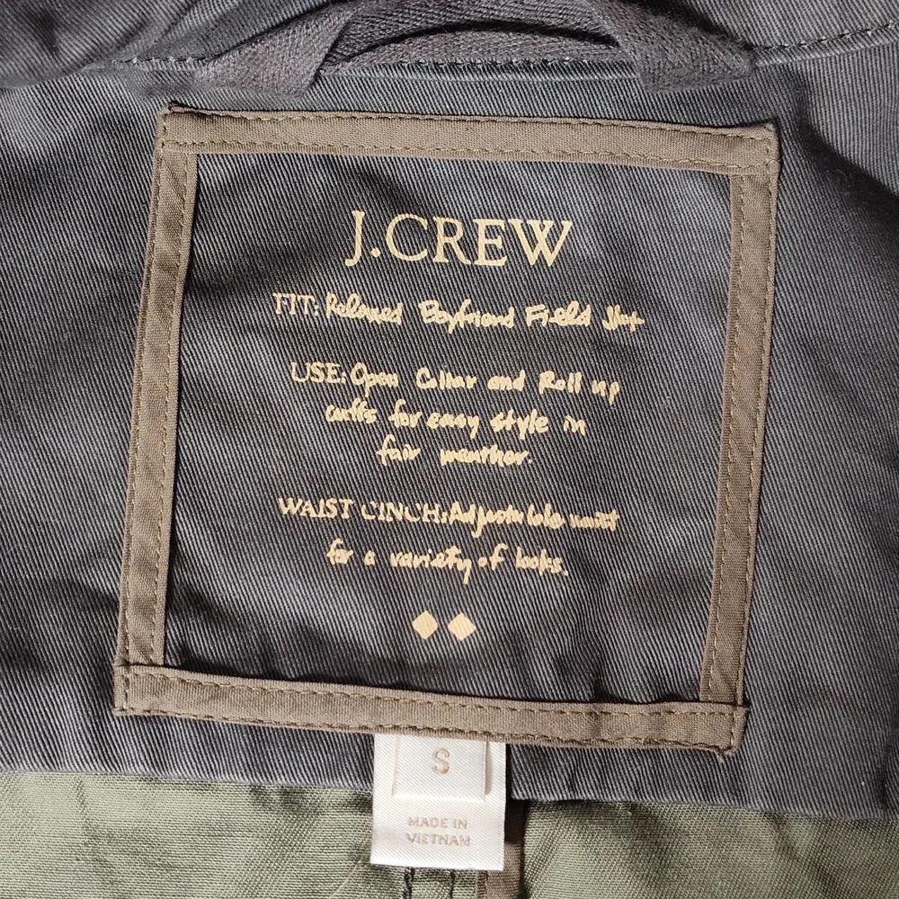 J. Crew‎ The Relaxed Boyfriend Field Jacket S